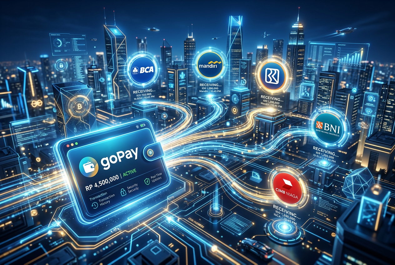 Digitální platební brána GoPay propojující banky a online kasino